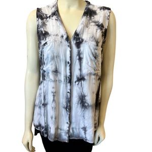 Rock & Republic Tie Dyed Sleeveless Top Size L